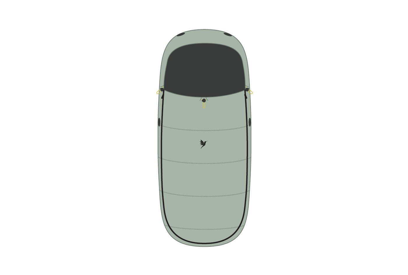 Hummingbird Alpha voetenzak